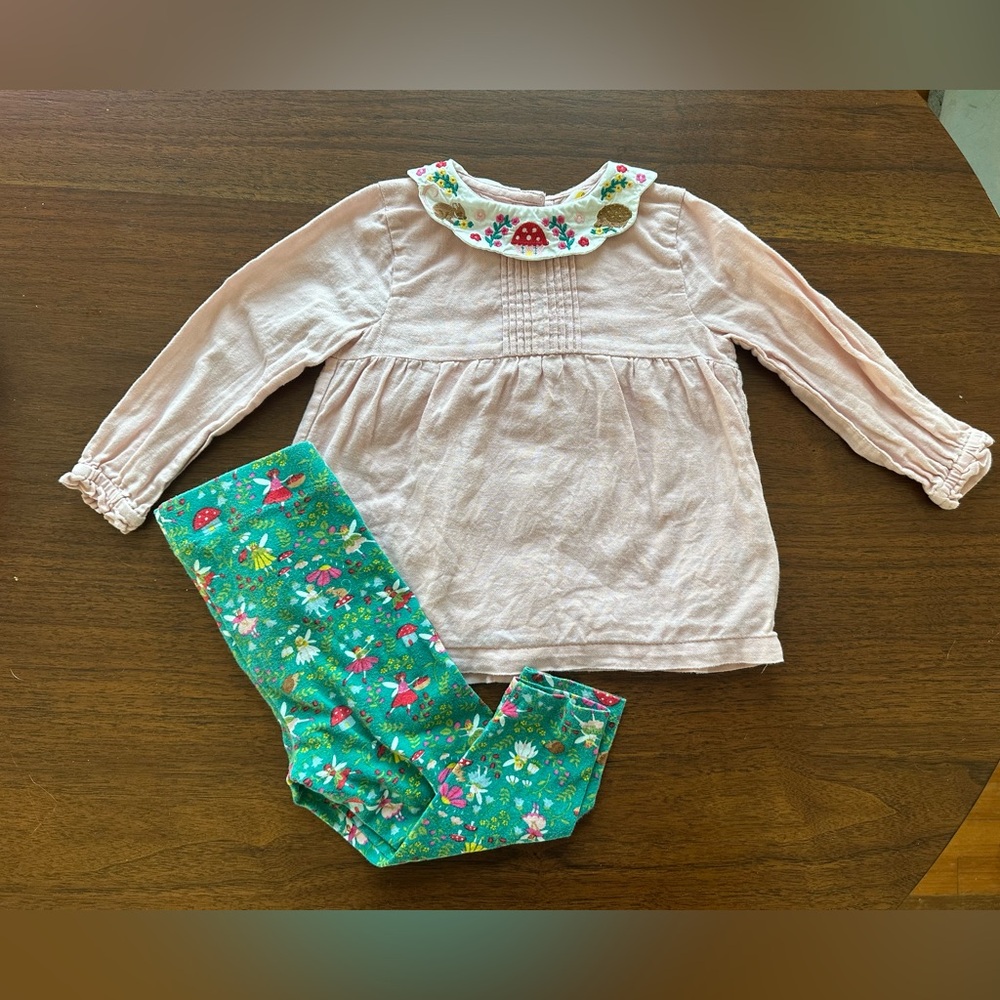 SOLD - Baby Boden forest fairies set 12-18